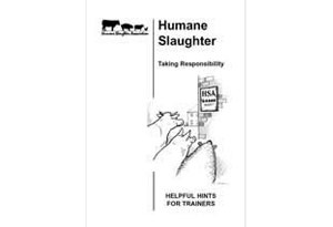 Humane Slaughter - Taking Responsibility